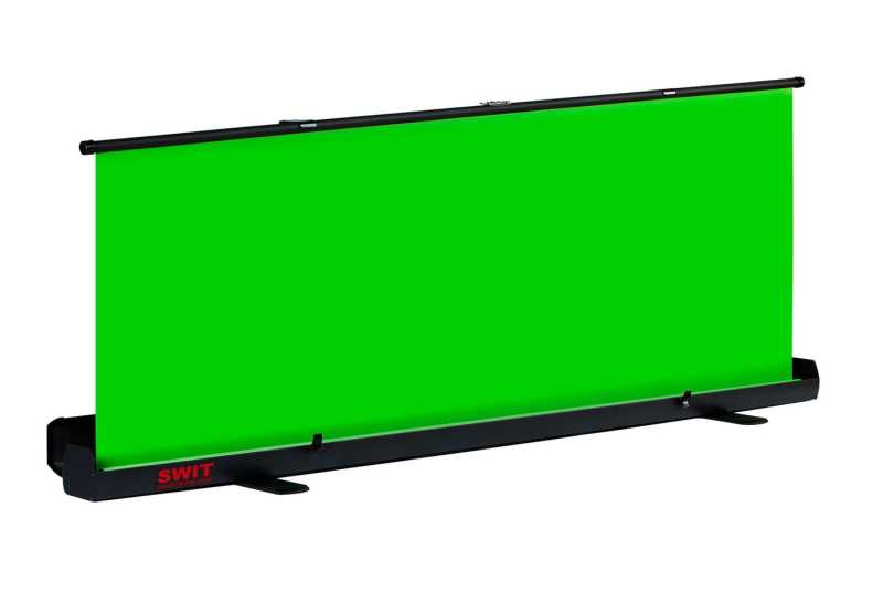 Swit CK-210, Portabler, Roll-Up Green Screen für Chroma Key Effekte